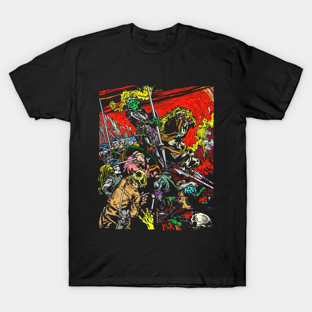 Divide and Conquer - The Last Crusade T-Shirt by black8elise